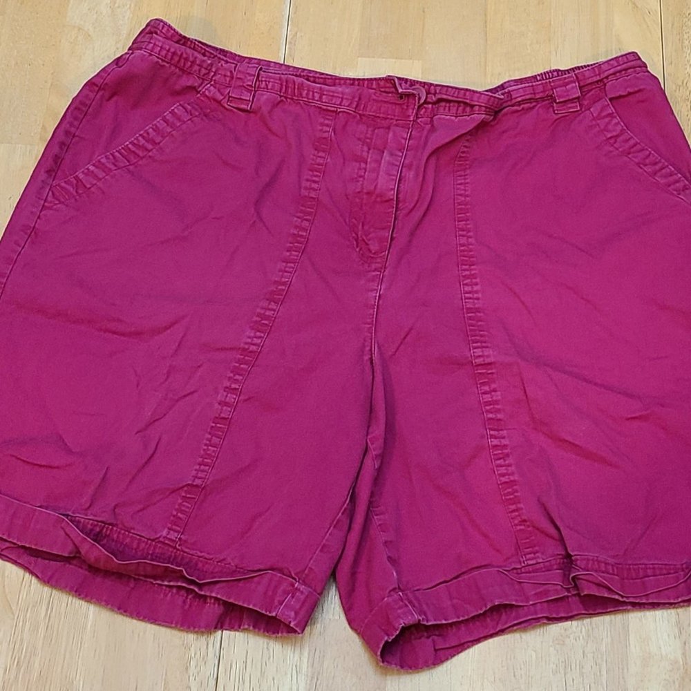 Basic Editions Women's Pink Short